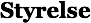 Styrelse